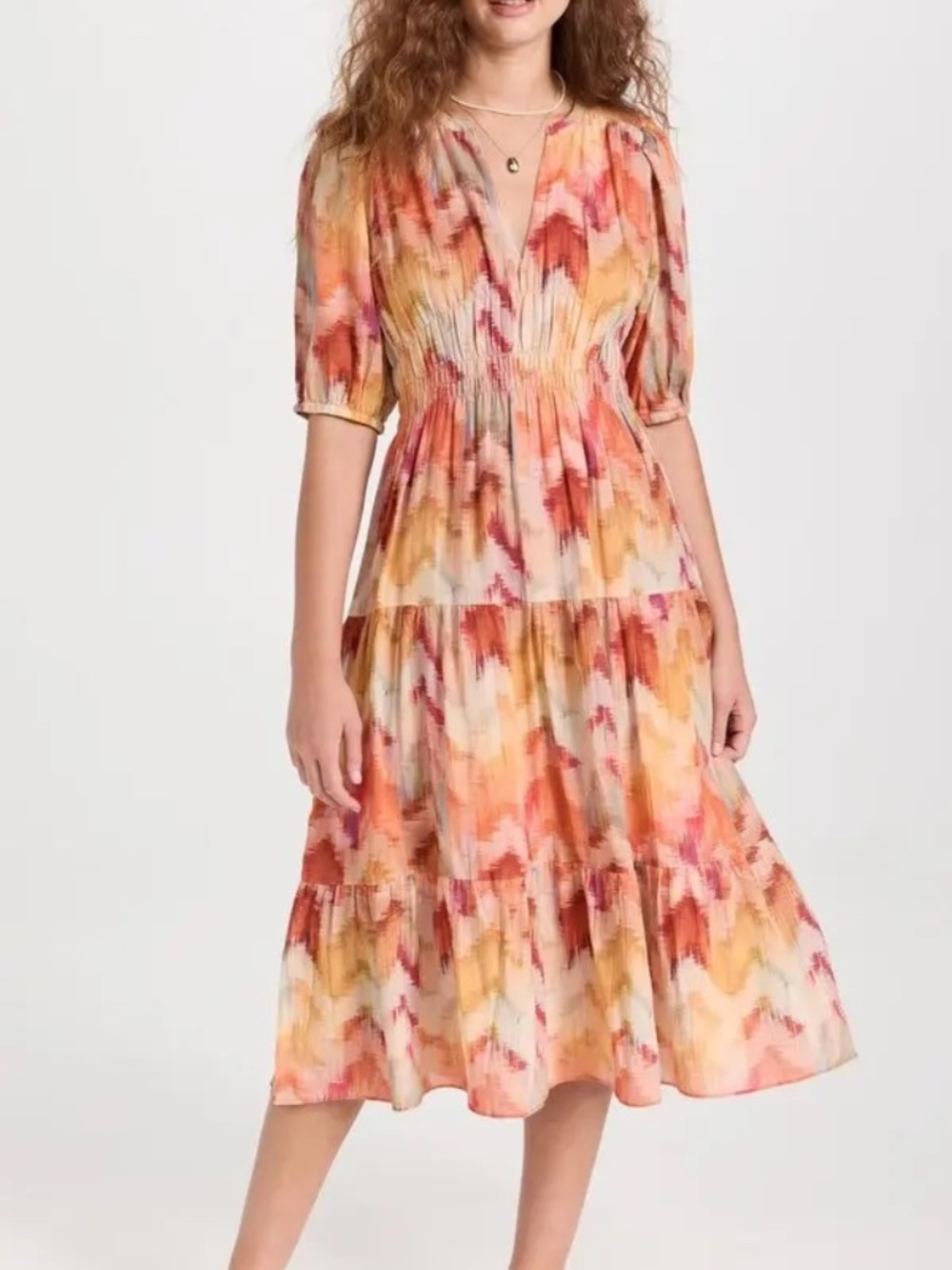 BA&SH Anissa Tie-Dye Dress Size 1
